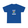 Pride Cat Mom Heavy Duty Unisex Tee Sizes Small - 5XL (11 colors)