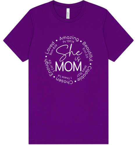 Biblical Mom Adult Bella Canvas Shirt