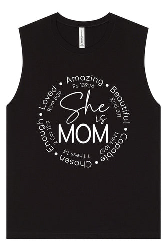 Biblical Mom Muscle Tank