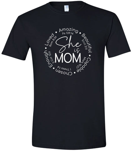 Biblical Mom Adult Gildan Soft Shirt