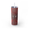 Skinny Tumbler with Straw – 20 oz Stainless Steel Cup
