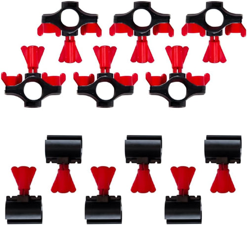 RentACoop Secure Non-Adhesive PVC (S.N.A.P) Watering System S.N.A.P Clips and Hubs Pack of 6