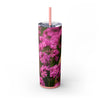 Skinny Tumbler with Straw – 20 oz Stainless Steel Cup