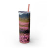 Skinny Tumbler with Straw – 20 oz Stainless Steel Cup