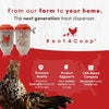 RentACoop Large, Height Adjustable Chicken Treat Dispenser