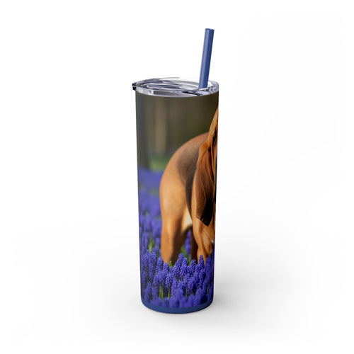 Skinny Tumbler with Straw – 20 oz Stainless Steel Cup