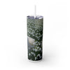 Skinny Tumbler with Straw – 20 oz Stainless Steel Cup