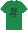 They Don't Know It's Hereditary Adult Bella Canvas Shirt