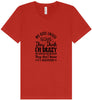 They Don't Know It's Hereditary Unisex V-Neck Shirt