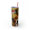 Skinny Tumbler with Straw – 20 oz Stainless Steel Cup