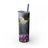 Skinny Tumbler with Straw – 20 oz Stainless Steel Cup
