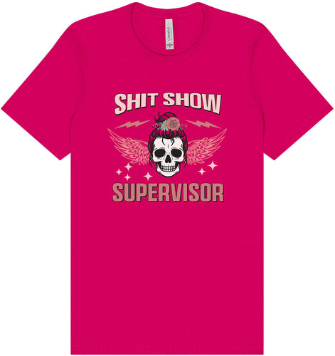 Shitshow Supervisor Adult Bella Canvas Shirt