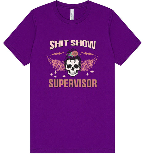 Shitshow Supervisor Adult Bella Canvas Shirt