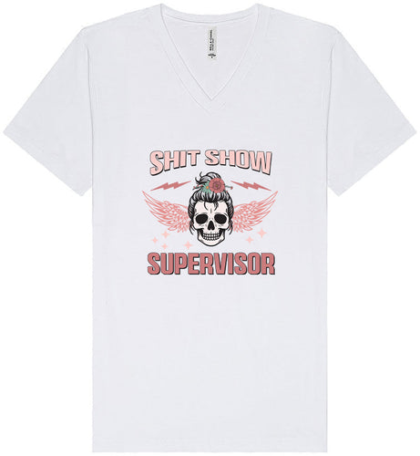 Shitshow Supervisor Unisex V-Neck Shirt