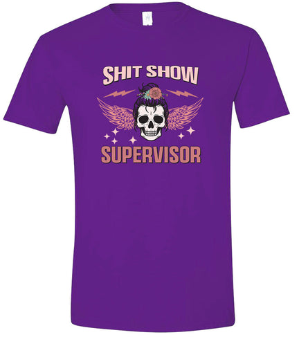 Shitshow Supervisor Adult Gildan Soft Shirt