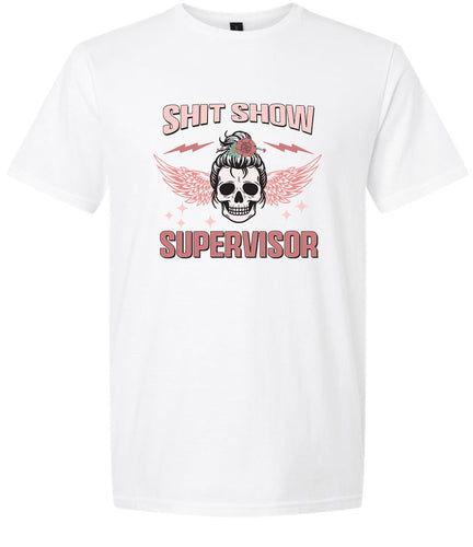 Shitshow Supervisor Adult Gildan Soft Shirt