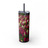Skinny Tumbler with Straw – 20 oz Stainless Steel Cup