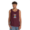 Pride Dog Dad Unisex Heavy Cotton Tank Top (9 Colors)
