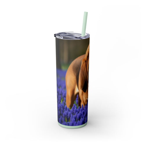 Skinny Tumbler with Straw – 20 oz Stainless Steel Cup