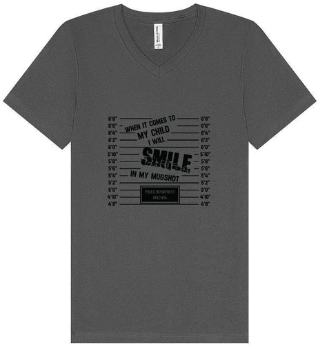 Smile in my Mugshot Unisex V-Neck Shirt