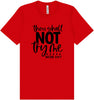 Thou Shall Not Try Me Adult Bella Canvas Shirt