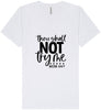Thou Shall Not Try Me Unisex V-Neck Shirt