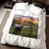 Curly Coated Retriever Blanket