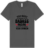 Too Busy Badass Mom Unisex V-Neck Shirt
