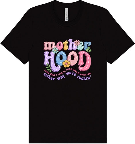 Rockin Motherhood Adult Bella Canvas Shirt