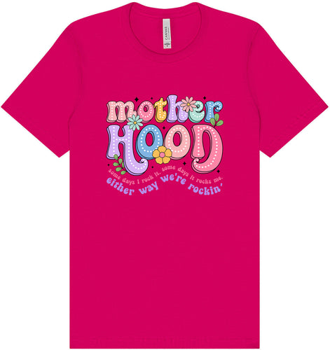 Rockin Motherhood Adult Bella Canvas Shirt