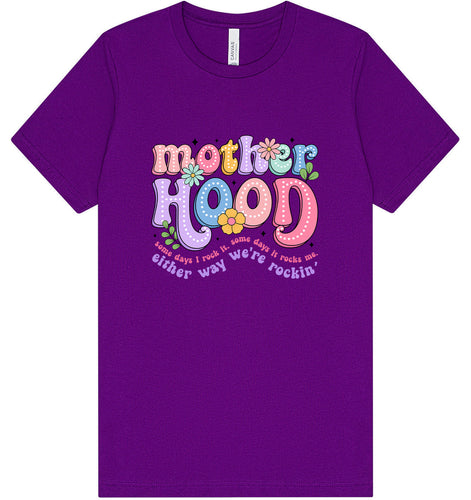 Rockin Motherhood Adult Bella Canvas Shirt