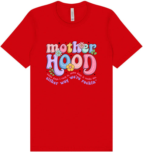 Rockin Motherhood Adult Bella Canvas Shirt