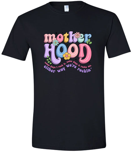 Rockin Motherhood Adult Gildan Soft Shirt