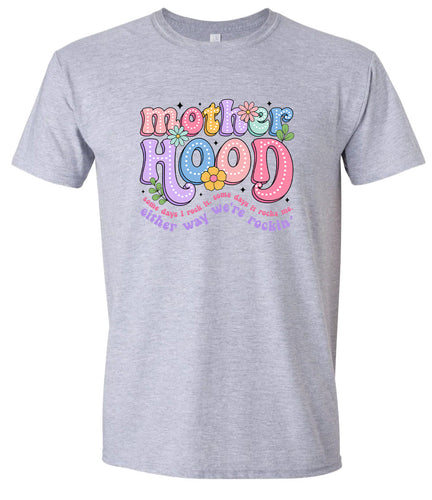 Rockin Motherhood Adult Gildan Soft Shirt