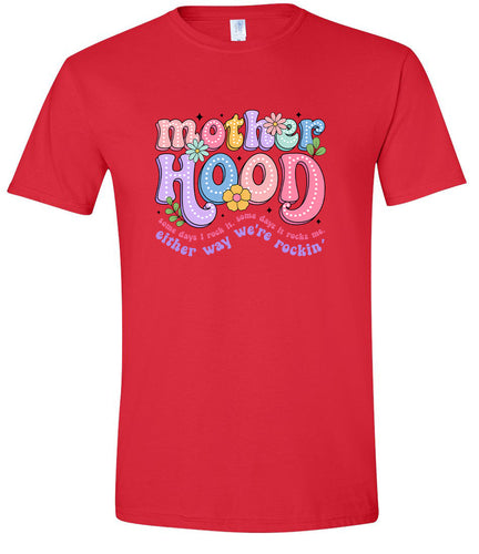 Rockin Motherhood Adult Gildan Soft Shirt
