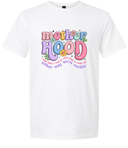 Rockin Motherhood Adult Gildan Soft Shirt