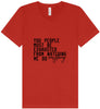 Watching Me Do Everything Unisex V-Neck Shirt