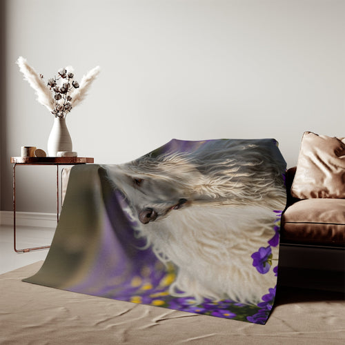 Sweatshirt Blanket – Plush Fleece Throw, 2 Size Options