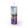 Skinny Tumbler with Straw – 20 oz Stainless Steel Cup