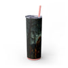 Skinny Tumbler with Straw – 20 oz Stainless Steel Cup