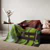 Sweatshirt Blanket – Plush Fleece Throw, 2 Size Options