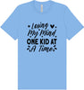 Losing My Mind One Kid at a Time Adult Bella Canvas Shirt