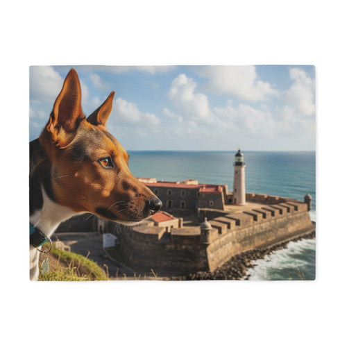 Teddy Roosevelt Terrier Blanket
