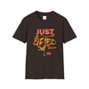 Just Blessed Graffiti Graphic Tee — Urban Faith Inspirational T-Shirt