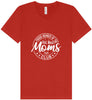 Hot Mess Moms Club Unisex V-Neck Shirt