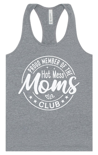 Hot Mess Moms Club Women's Racerback Tank