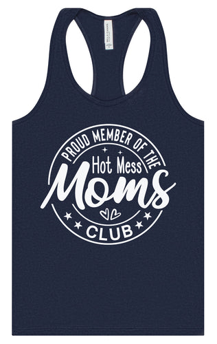 Hot Mess Moms Club Women's Racerback Tank