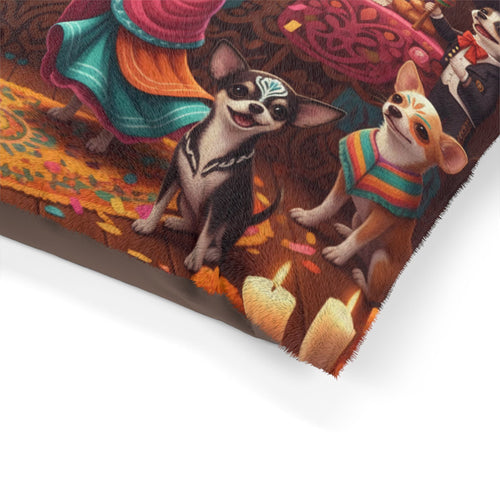 Day of the Dead Pet Bed