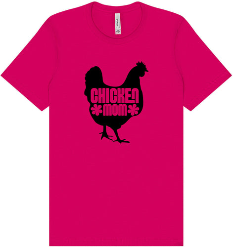 Chicken Mom Adult Bella Canvas Shirt
