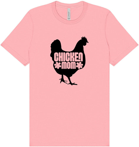 Chicken Mom Adult Bella Canvas Shirt